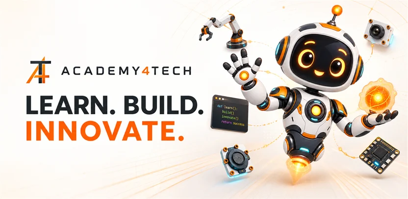 Academy4Tech app showcase artwork