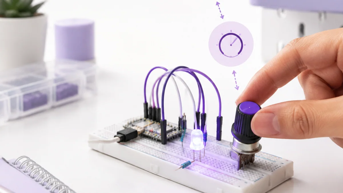 Visual explanation of analog input and pwm for Arduino for Beginners: Pins, Sensors, PWM and Safe Power