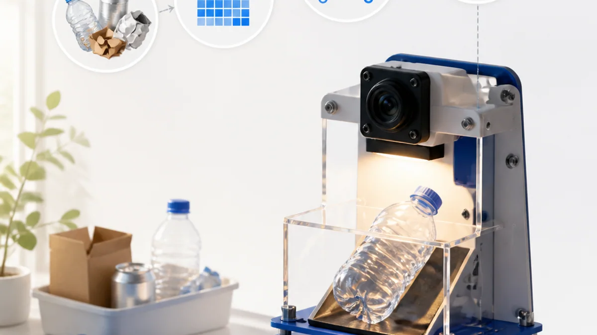 Visual concept for the design a fair recycling classifier challenge